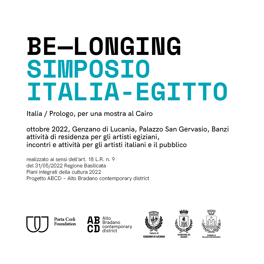 Be—longing Simposio artistico Italia — Egitto