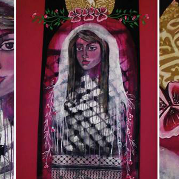 InFalestinese - Personale di Pittura di Rima Almozayyen